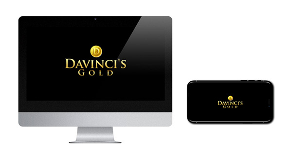 Da Vinci's Gold Logo Free Spins