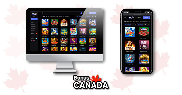 Mirax Casino on desktop and mobile